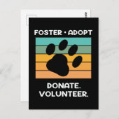 Tierschutzverbrecher Postkarte (Vorne/Hinten)