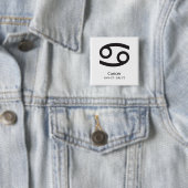 Tierschutzzeichen 21. Juni - 22. Juli Button (Beispiel)