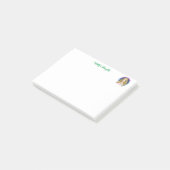 Tierschutzzeichen Virgo-Nachhinweise Post-it Klebezettel (angewinkelt)