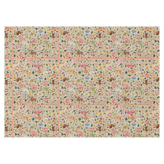 Tierseidenbestickerware Tischdecke (Vorderseite (Horizontal))