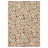 Tierseidenbestickerware Tischdecke (Vorderseite)