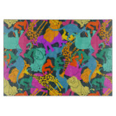 TierSilhouette-Muster Schneidebrett (Vorderseite)