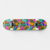 TierSilhouette-Muster Skateboard (Horizontal)