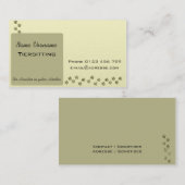 Tiersitting Visitenkarte (Vorne/Hinten)