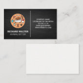 TierSitze | Betreuer Visitenkarte (Vorne/Hinten)