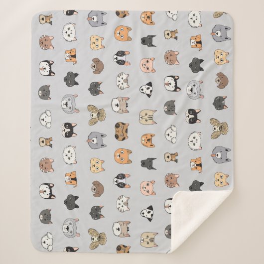 Tierspass: Hunde bei Katzen Doodle Mix Sherpadecke (Vorderseite)