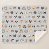 Tierspass: Hunde bei Katzen Doodle Mix Sherpadecke (Vorderseite (Horizontal))