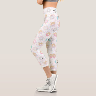 Tierspenden und -sprinklen Niedlich Capri Leggings