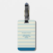 Tierspielzeug-Zug und Flugzeug Kleiner Explorer Gepäckanhänger (Rückseite vertikal)