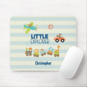 Tierspielzeugzug Auto und Flugzeug Kleiner Explore Mousepad (Mit Mouse)