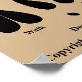 Tierspuren von Florida 24x36 Poster (Ecke)