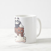 Tierstapelmagie Kaffeetasse (VorderseiteRechts)