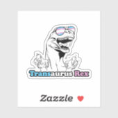 Tierstolz - Transaurus Rex Aufkleber (Blatt)
