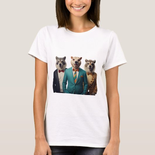 Tiertalentiershow T-Shirt (Vorderseite)