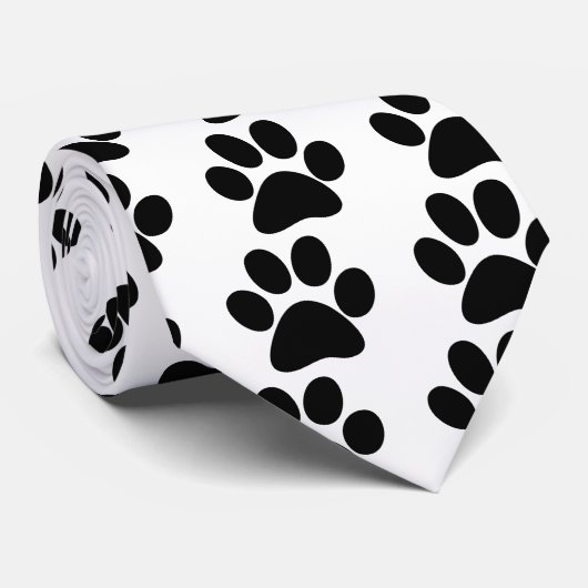 Tiertatze Krawatte (Gerollt)