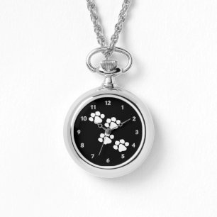 Tiertatzen-Drucke Armbanduhr