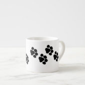 Tiertatzen-Drucke Espressotasse (Vorderseite Rechts)