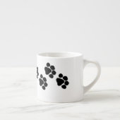 Tiertatzen-Drucke Espressotasse (Rechts)