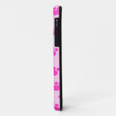 Tiertatzen-Drucke. Hellrosa und helles Rosa Case-Mate iPhone Hülle (Hinten/Links)