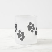 Tiertatzen-Drucke Mattglastasse (Mittel)