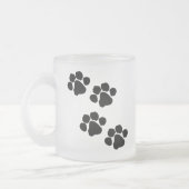 Tiertatzen-Drucke Mattglastasse (Links)