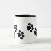 Tiertatzen-Drucke Tasse (Zentrum)