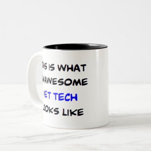 Tiertechnik, phantastisch zweifarbige tasse (Vorderseite Links)