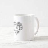 Tiertechniker, Tierarzt, Tierarzt Kaffeetasse (VorderseiteRechts)