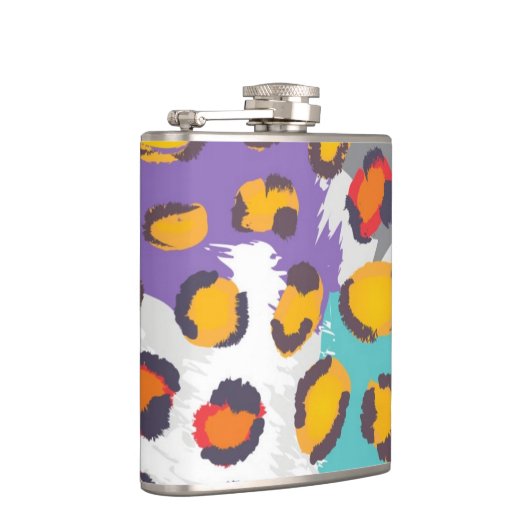 Tiertiermuster Flachmann (Rechts)