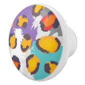 Tiertiermuster Keramikknauf (Rechts)