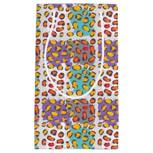 Tiertiermuster Kleine Geschenktüte (Vorderseite)