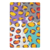 Tiertiermuster Mini Klemmbrett (Rückseite)