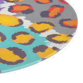 Tiertiermuster Schneidebrett (Ecke)