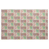 Tiertiermuster Stoff (Fat Quarter (45,7 x 55,9 cm))