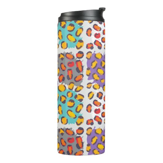 Tiertiermuster Thermosbecher (Nach links gedreht)