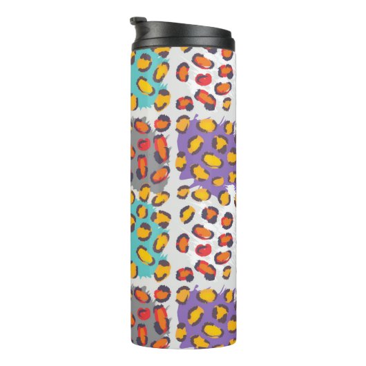 Tiertiermuster Thermosbecher (Nach rechts gedreht)