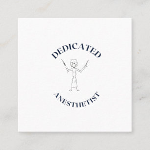 TIERTISCH QUADRATISCHE VISITENKARTE