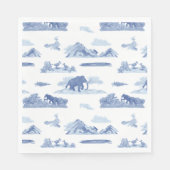 Tiertoilette Serviette (Vorderseite)