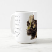 Tiertotem, Bärennatur, Geistführer Kaffeetasse (Vorderseite Links)