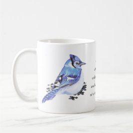 Tiertotem Blau Jay Inspiration Naturleitfaden Kaffeetasse