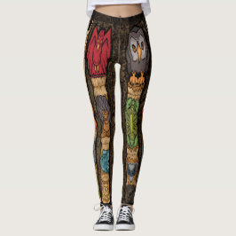 Tiertotem-Pole-Leggings Leggings