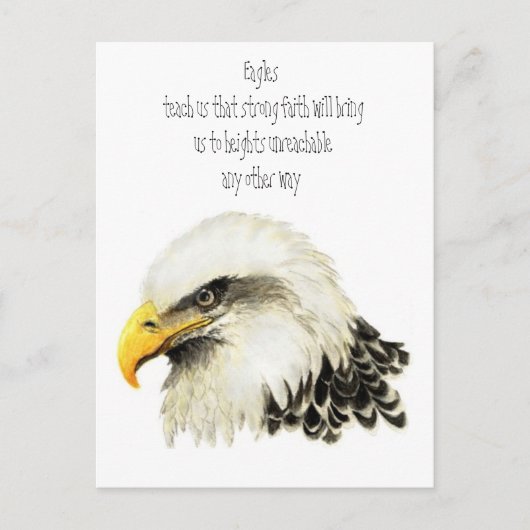 Tiertotem, spirituell, Inspirationsförderung Postkarte (Vorderseite)