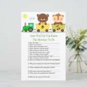 Tiertrainer, wie gut du Baby-Dusche-Spiel kennst (Stehend Vorderseite)