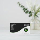 Tiertrapper-Geschäft Cards_1 Visitenkarte (Stehend Vorderseite)