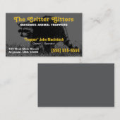 Tiertrapper-Visitenkarte Visitenkarte (Vorne/Hinten)