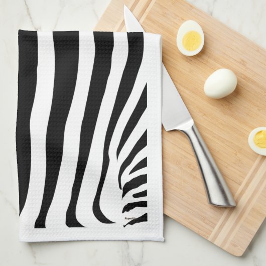 Tiertuch Geschirrtuch (Viertel Falte)