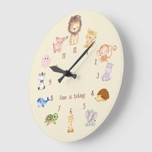 Tieruhr Große Wanduhr (Winkel)