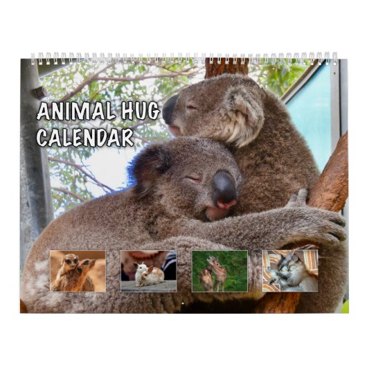Tierumarmung Kalender (Titelbild)