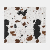 Tierverborgen Fleecedecke (Vorderseite (Horizontal))