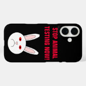 Tierversuche jetzt beenden iPhone-Fall Case-Mate iPhone Hülle (Rückseite (Horizontal))